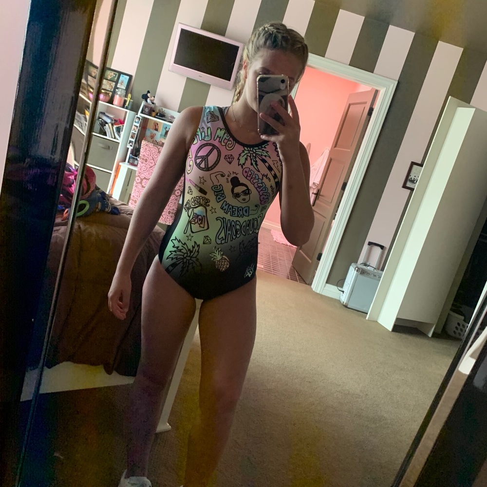 Aly Raisman Leotard by Gk